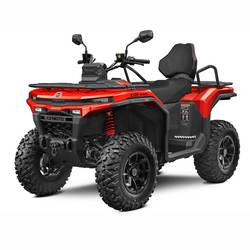 CFMOTO CFORCE C5 pitkä punainen
